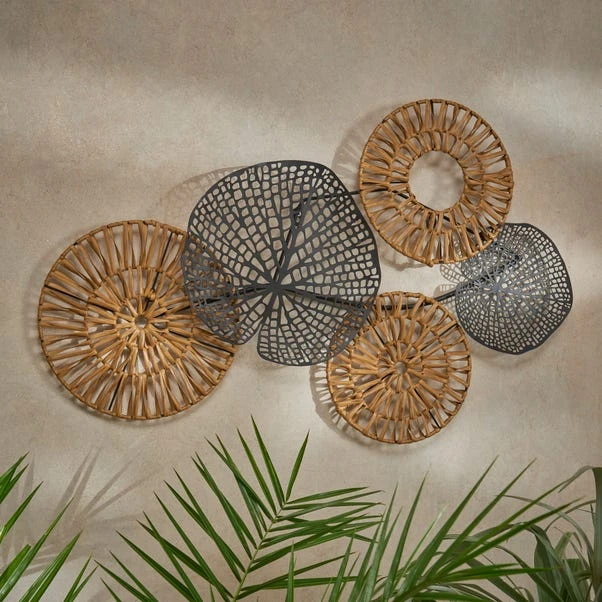 Dunelm Indoor Outdoor Artisan Leaf Wall Art 85cm 3 Dunelm Indoor Outdoor Artisan Leaf Wall Art 85cm