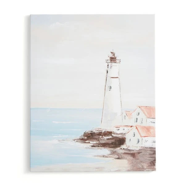 Dunelm Lighthouse Canvas 40cm X 50cm - Image 3