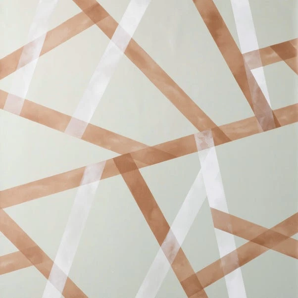 Dunelm Geometric Lines Wallpaper - Image 2