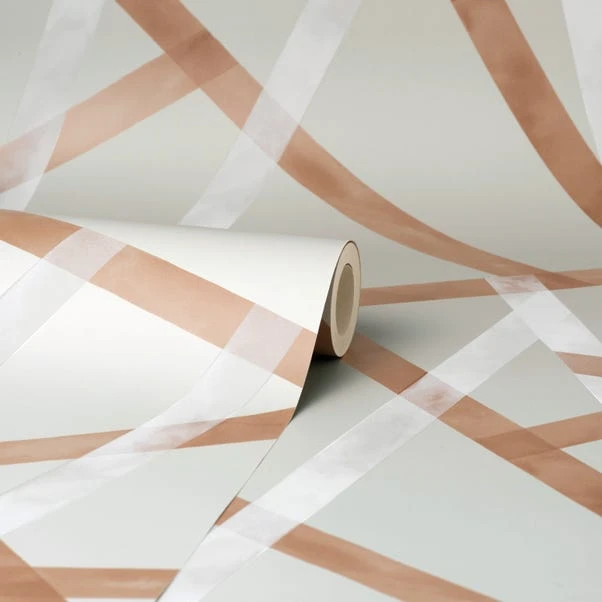 Dunelm Geometric Lines Wallpaper - Image 3
