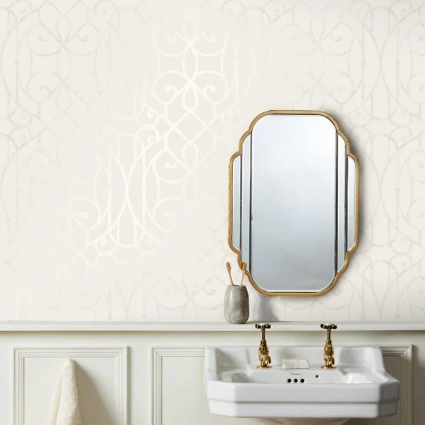 Dunelm Delicate Trellis Wallpaper