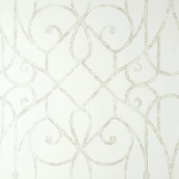 Dunelm Delicate Trellis Wallpaper - Image 2