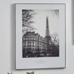 Pacific Lifestyle Mono Paris Canvas Print