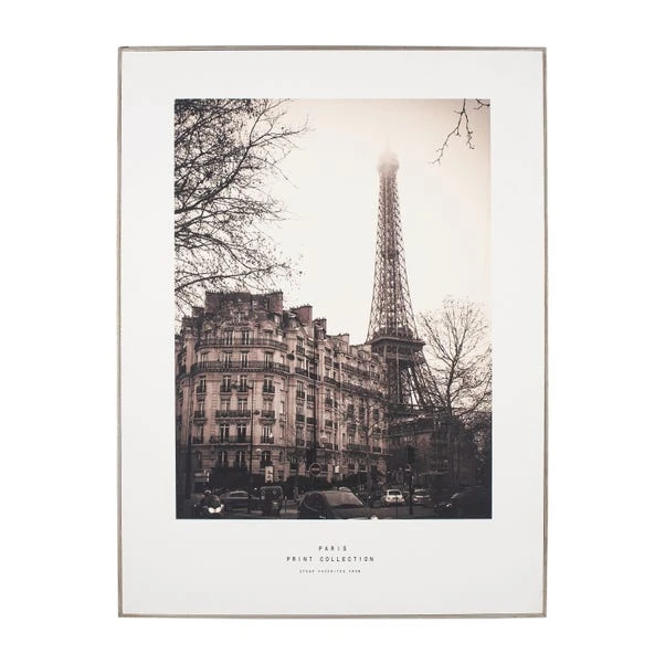 Pacific Lifestyle Mono Paris Canvas Print 4 Pacific Lifestyle Mono Paris Canvas Print - Image 2