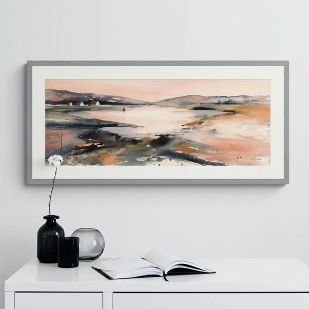 Dunelm Sheltered Bay Framed Print