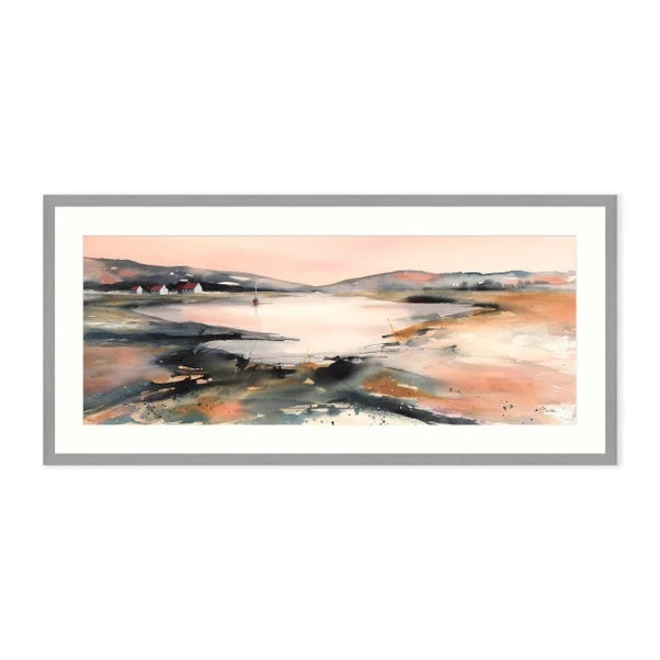Dunelm Sheltered Bay Framed Print - Image 2