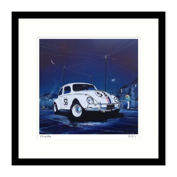 Dunelm Racing Bug Framed Print - Image 2