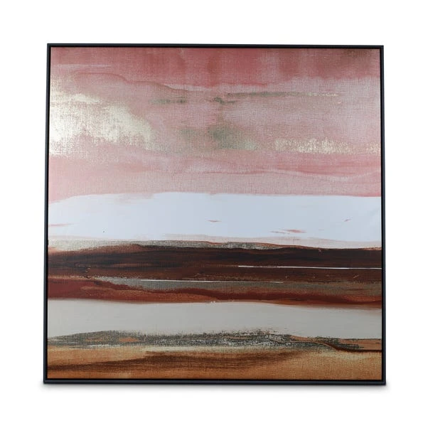 The Art Group Premium Edit Solace In Gold No.2 Framed Canvas - Image 2