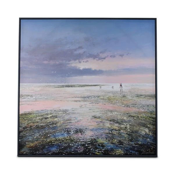 The Art Group Premium Edit Gulls At Sea Framed Canvas - Image 2