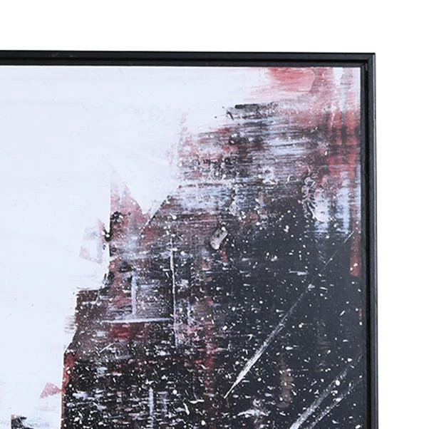 The Art Group Premium Edit One Brave Taxi - Manhattan Framed Print - Image 3