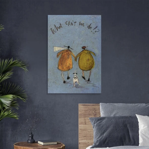The Art Group What Cant We Do Wooden Wall Art 3 The Art Group What Cant We Do Wooden Wall Art