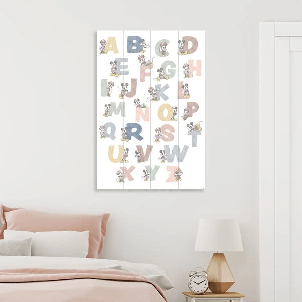 The Art Group Mickey And Friends Wooden Wall Art 3 The Art Group Mickey And Friends Wooden Wall Art
