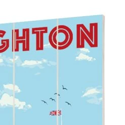 The Art Group Brighton Wooden Wall Art -Dunelm Shop 30808907 alt02