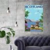 The Art Group Scotland Wooden Wall Art