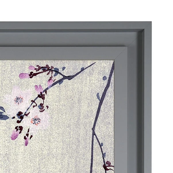 The Art Group Premium Edit Redstart On Cherry Branch Framed Print - Image 3