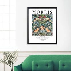 The Art Group Strawberry Thief Framed Print By William Morris