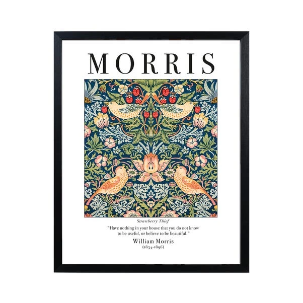 The Art Group Strawberry Thief Framed Print By William Morris - Image 2