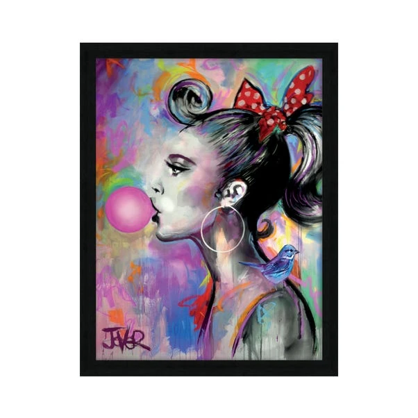 The Art Group Bubble Girl I Framed Print - Image 2
