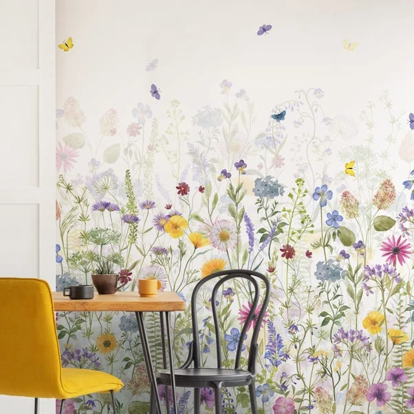 Dunelm Spring Flowers Multicoloured Mural - Image 2