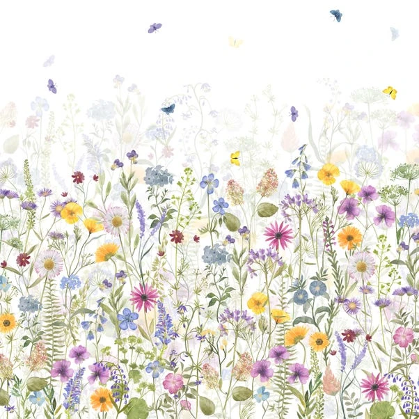 Dunelm Spring Flowers Multicoloured Mural - Image 3