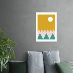 East End Prints Sun And Pine Print