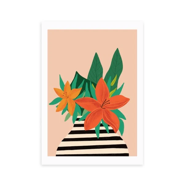 East End Prints Tiger Lily Print 4 East End Prints Tiger Lily Print - Image 2