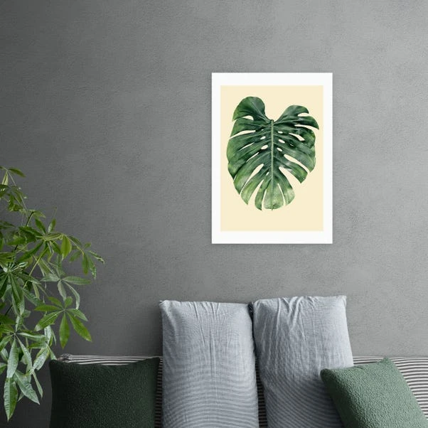East End Prints Monstera Leaf Print 3 East End Prints Monstera Leaf Print