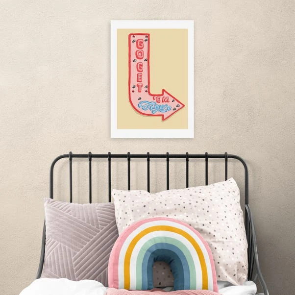 East End Prints Go Get'em Tiger Print 3 East End Prints Go Get'em Tiger Print