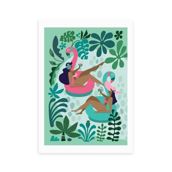 East End Prints Summer Girls Print 4 East End Prints Summer Girls Print - Image 2