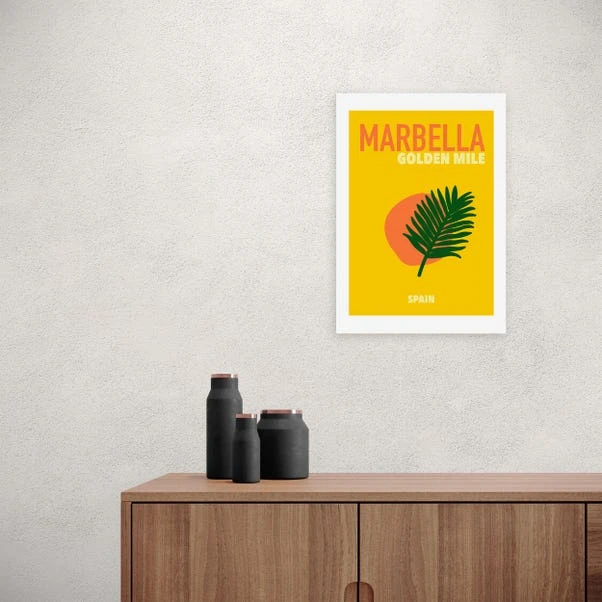 East End Prints Marbella Golden Coast Spain Print 3 East End Prints Marbella Golden Coast Spain Print