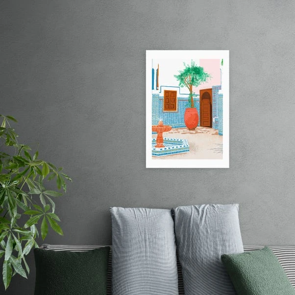 East End Prints Moroccan Villa Print