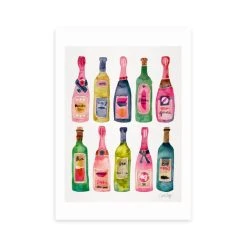 East End Prints Champagne Print