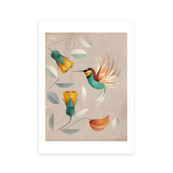 East End Prints Hummingbird Print 3 East End Prints Hummingbird Print