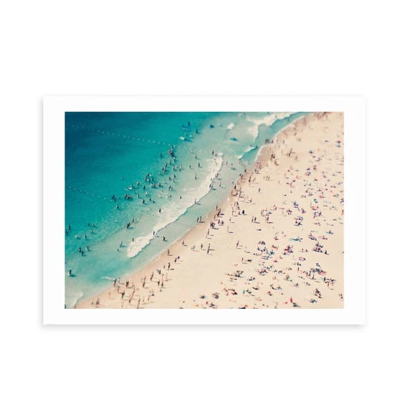East End Prints Beach Love V Print