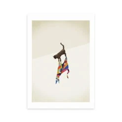 East End Prints Cat 2 Print