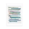East End Prints Pastel Stripes Print 1 East End Prints Pastel Stripes Print -Dunelm Shop 30823449
