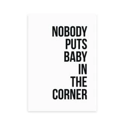 East End Prints Baby In The Corner Print