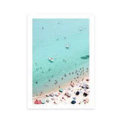 East End Prints Beach Scene Print