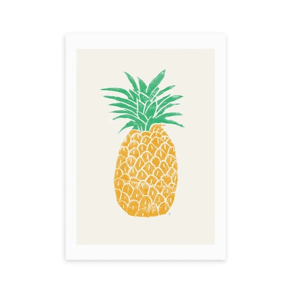 East End Prints Pineapple Print