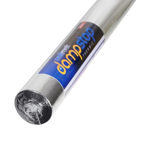 Wallrock Pack Of 2 Dampstop Thermic Wallpaper & Heat Reflector, Grey