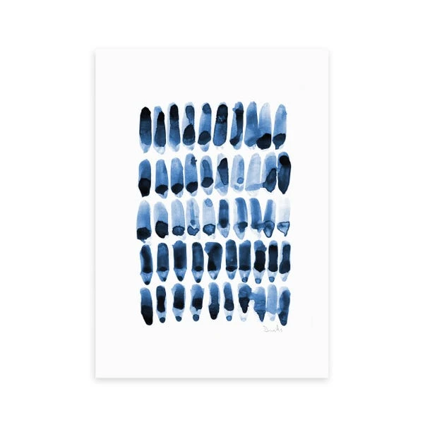 East End Prints Blue Set 1 Print 4 East End Prints Blue Set 1 Print - Image 2
