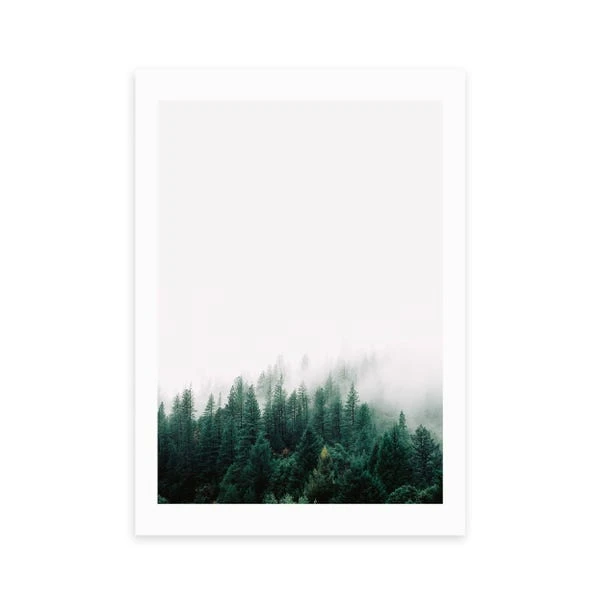 East End Prints Forest Mist Print 4 East End Prints Forest Mist Print - Image 2